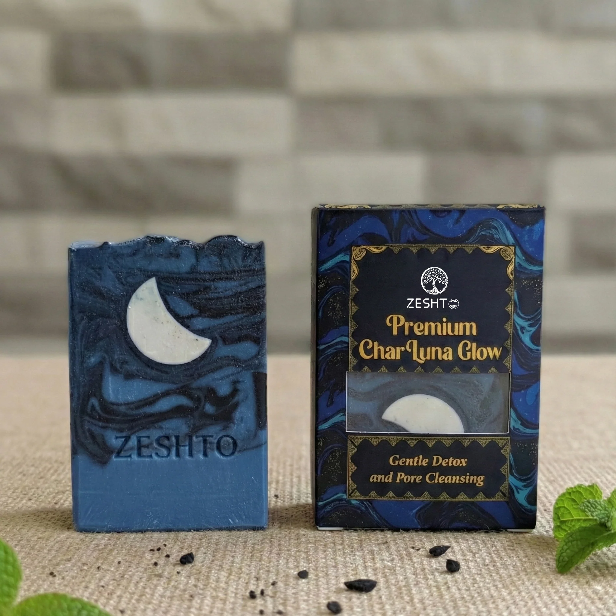 Zeshto Char Luna Glow — Activated Charcoal