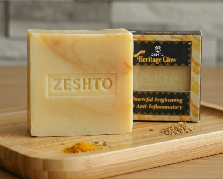 Zeshto Heritage Glow — Saffron + Sandalwood + Spices